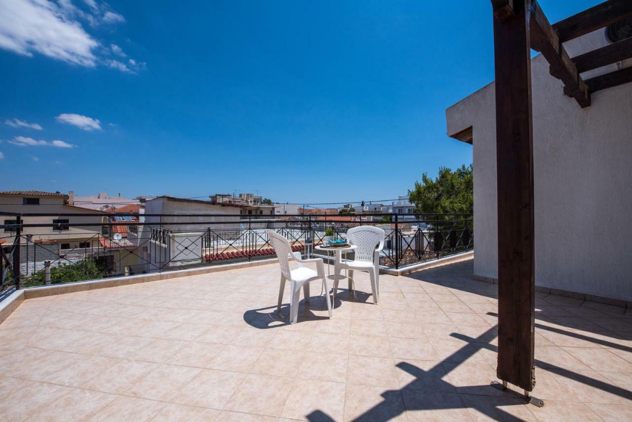 Appartamento Top floor modern studio in central Koropi Esterno foto
