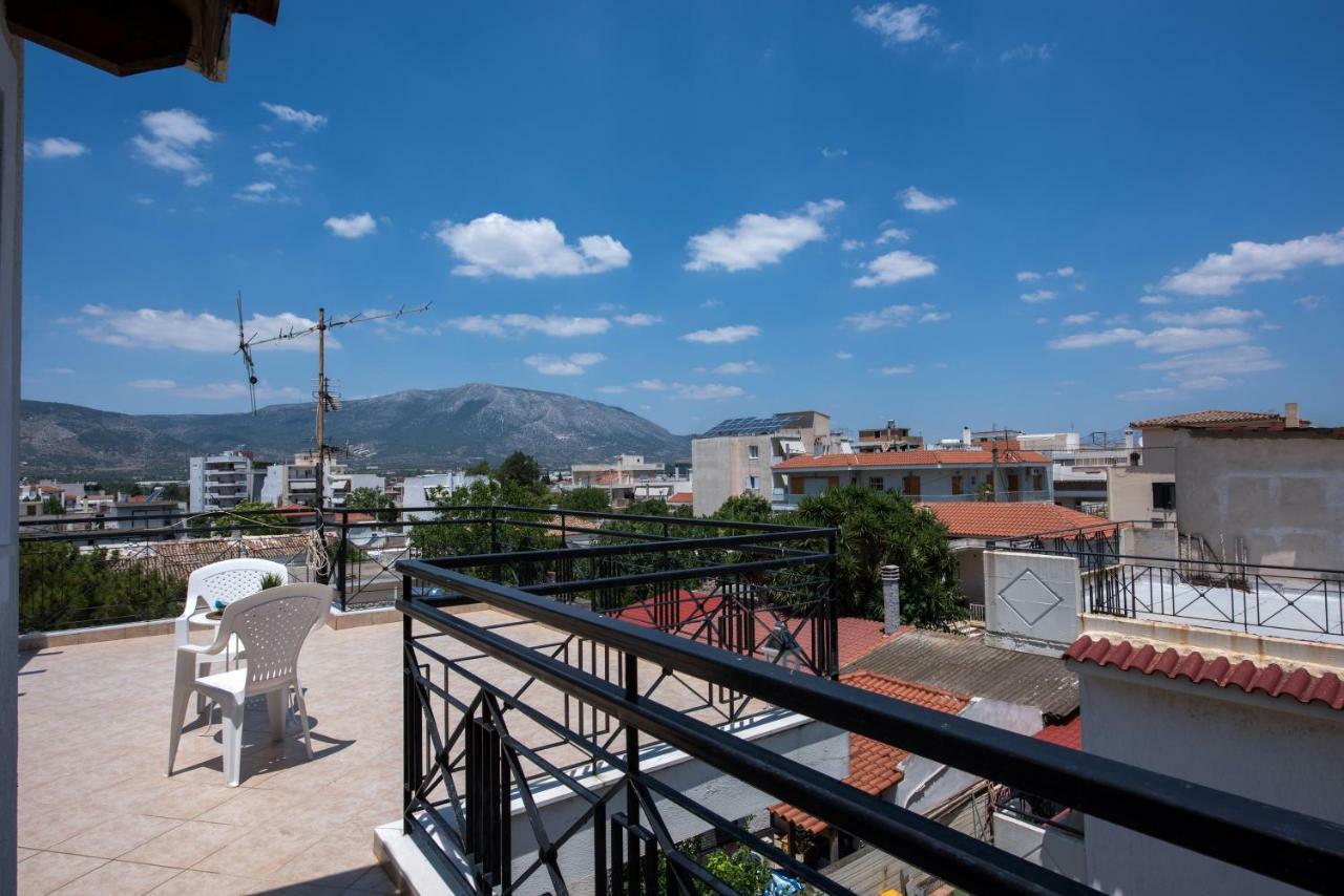 Appartamento Top floor modern studio in central Koropi Esterno foto