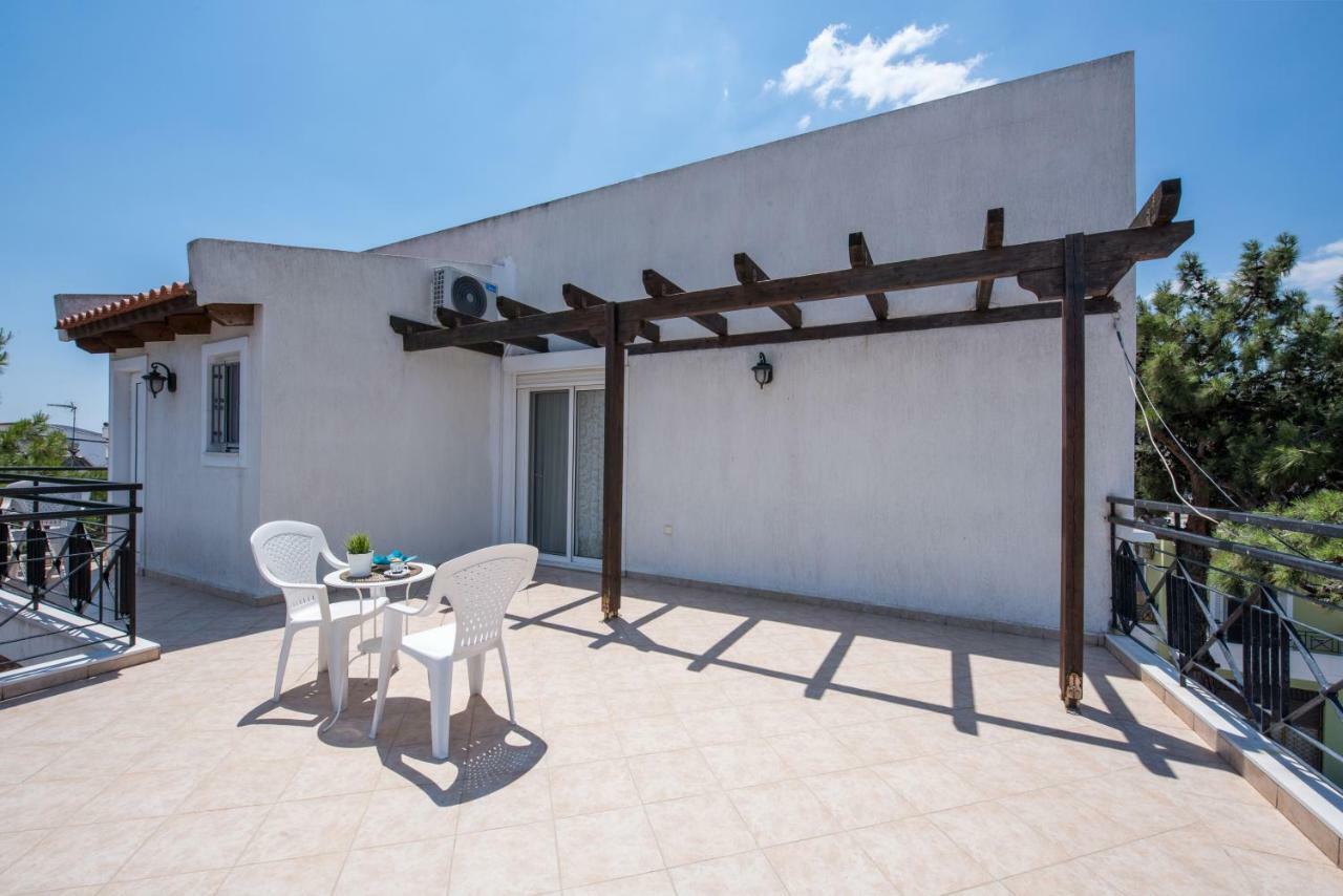 Appartamento Top floor modern studio in central Koropi Esterno foto