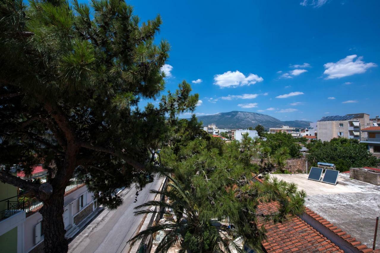 Appartamento Top floor modern studio in central Koropi Esterno foto